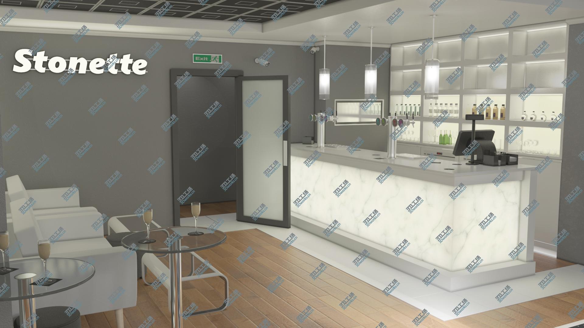 images/goods_img/20210319/3D Stonette1 Nightclub Interior model/2.jpg